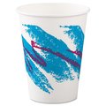 Dart Jazz Paper Hot Cups, 12oz, Polycoated, PK1000 412JZ-00055